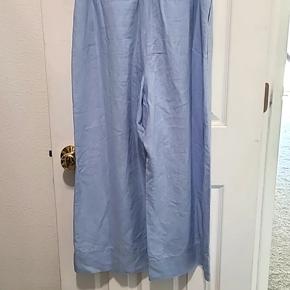NWT J. Crew Wide-leg jumpsuit in linen blend